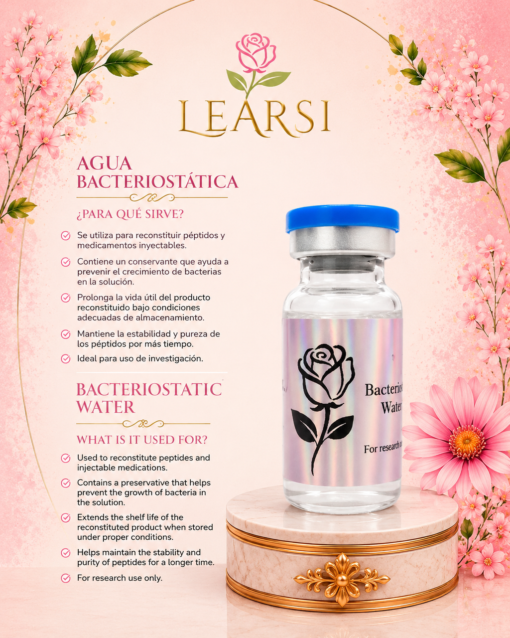 BAC water 10 ml