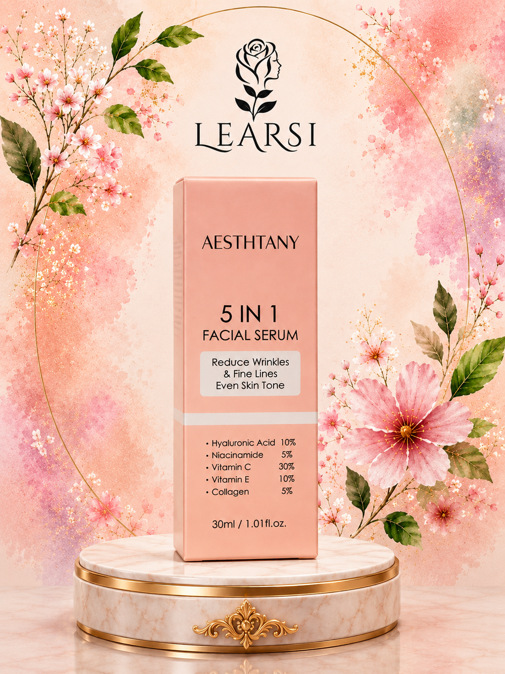 AESTHTANY 5 in 1 suero facial 30ml