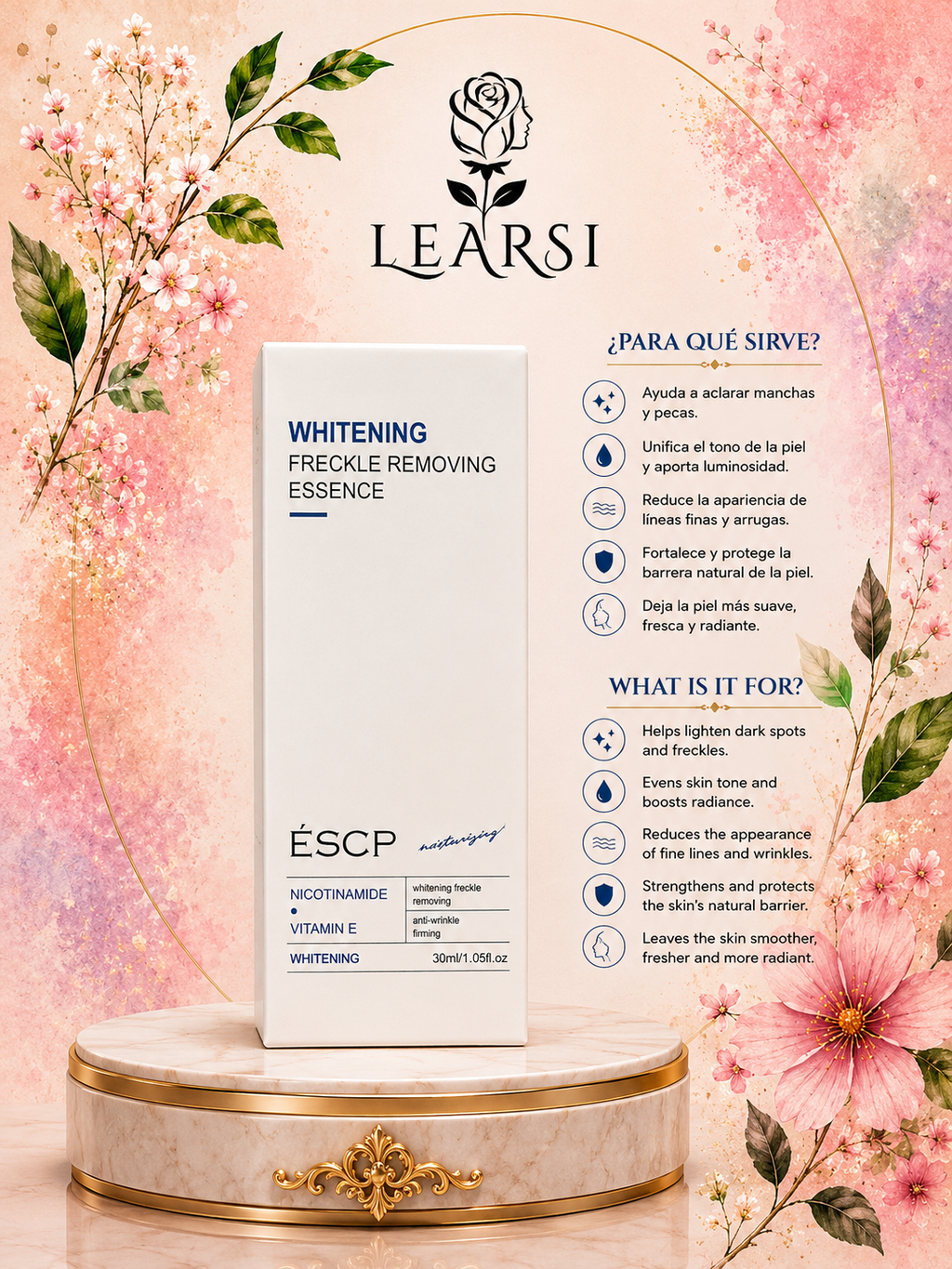 ÉSCP WHITENING FRECKLE REMOVING ESSENCE 30 ml